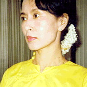 Fredskmpen Aung San Suu Kyi frn Burma